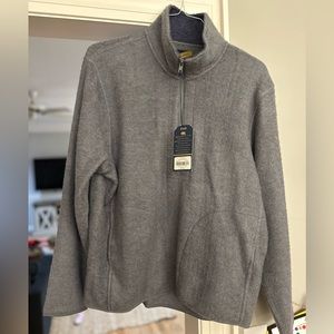 NWT Onward Reserve Reserve Brushed Fleece Medium Steel Grey